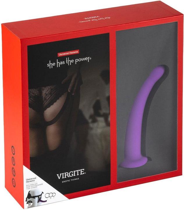 Image du produit Virgite Gurt Mit Lila Dildo Grösse M