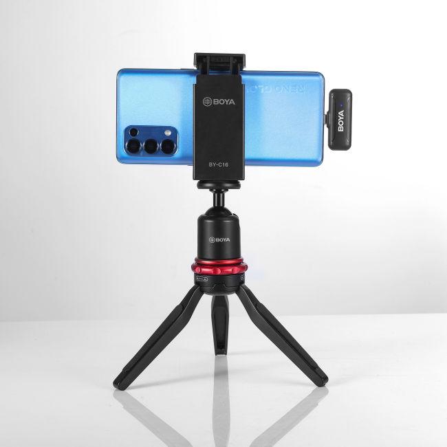 Actual product image Boya BY-WM3T-U2 - Kit for Type-C 2 x Transmitter / 1x Receiver / 1x Case (BY-WM3T-U2)