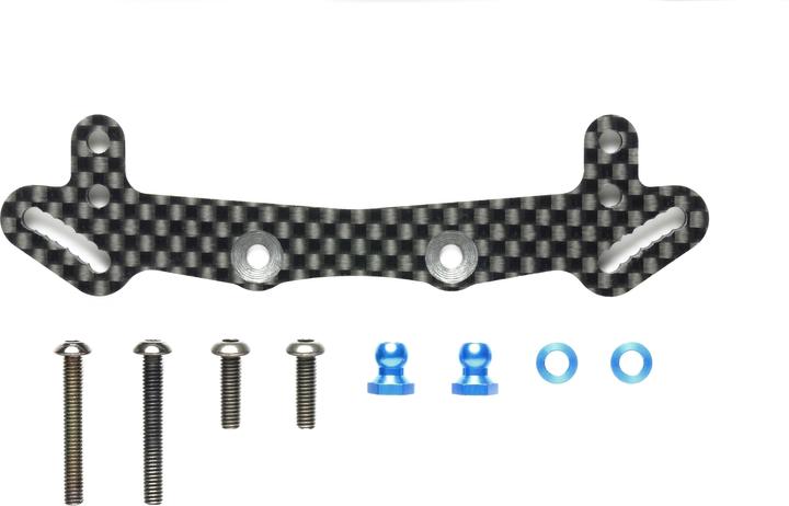Produktbild Tamiya TB-05 Carbon Rear Damper Stay (SSBB)
