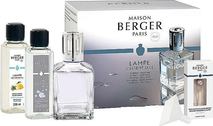 Image du produit Maison Berger 3098 Essentielle cube Set avec lampe parfumée et brûleur (180 ml)