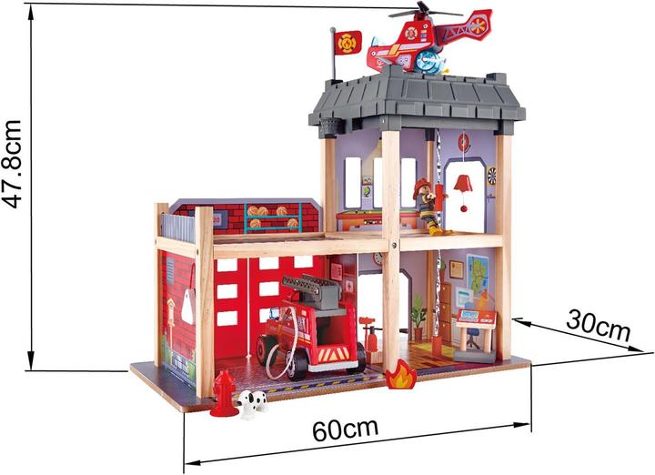 Immagine prodotto Hape Grande caserma dei pompieri di città
