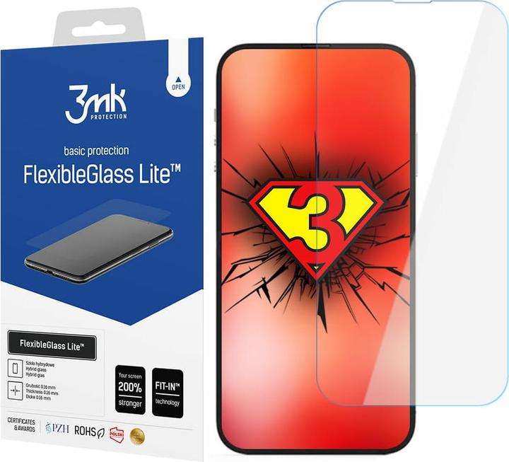 Immagine prodotto 3MK Apple iPhone 14/14 Pro - FlexibleGlass Lite? (1 Pezzo/i, Apple iPhone 14)