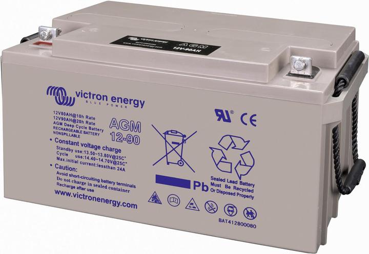 Actual product image Victron Energy AGM Deep Cycle Battery 12V/60Ah (12 V, 60 Ah)