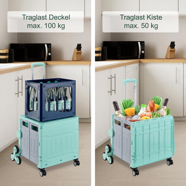 Produktbild Relaxdays Einkaufstrolley