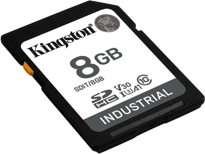 Image du produit Kingston Carte Ind. SD +ADP 8GB pSLC (8 Go, SDHC, U3, UHS-I)