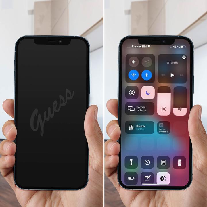 Actual product image Guess Protective glass (1 Piece, Apple iPhone 12 Pro Max)