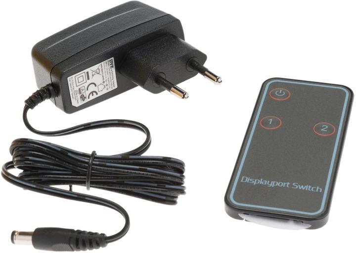Actual product image Delock 2Port Displayport Switchbox