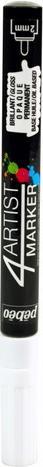 Immagine prodotto Pebeo 4Artist Marker 2mm tondo (Bianco, 2 mm)