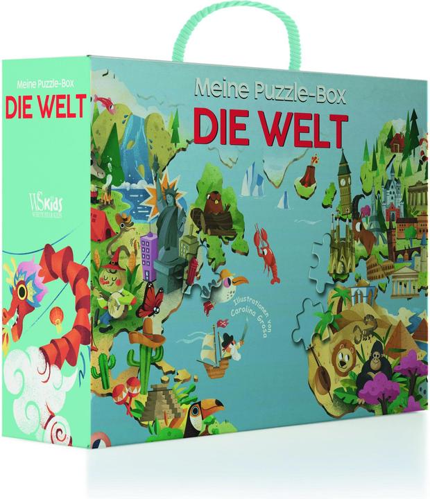 Produktbild Die Welt. Meine Erste Puzzle Box (36 Teile)