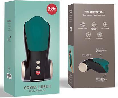 Produktbild Fun Factory Cobra Libre ll Deep Sea Blue