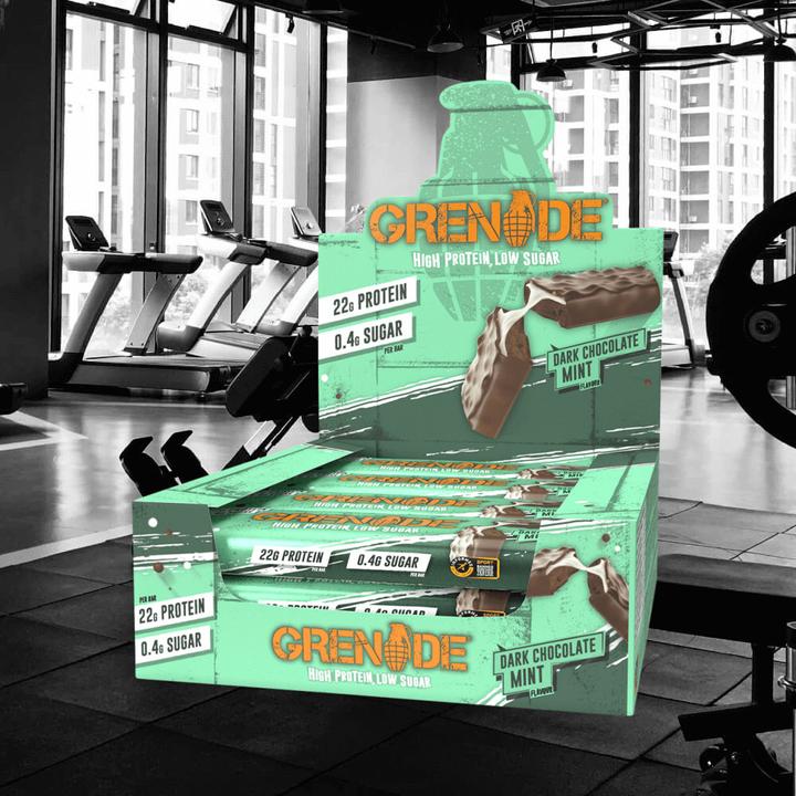 Produktbild All Stars Grenade Carb Killa Protein Bar (Dark Chocolate, Mint, 1 Stk., 720 g)