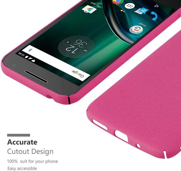Actual product image Cadorabo Hard Cover Frosty Cover (Motorola Moto G4 Play)