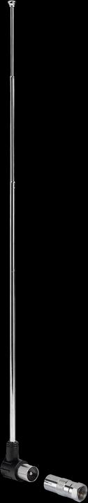 Actual product image Hama DVB-T/DVB-T2 radio telescopic antenna Performance 15 (Monopole antenna, DVB-T / -T2)