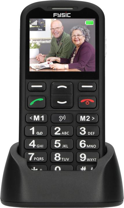 Immagine prodotto Fysic F10 - Telefono mobile per anziani con SOS Paniekknop - Zwart (2.20", 4G)