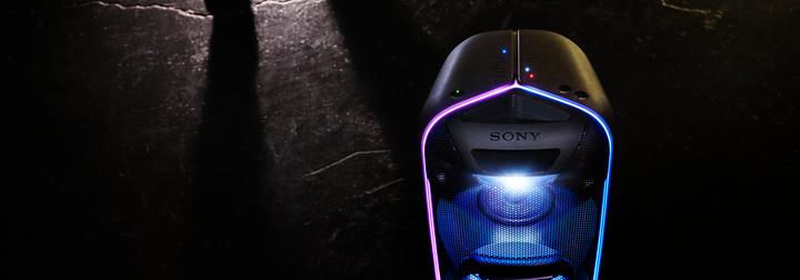 Actual product image Sony GTK-XB72 (Electrical connection)