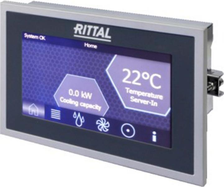 Produktbild Rittal Touchscreen-Display, farbig für LCP Rack/Inline CW