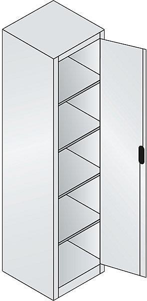 Actual product image C+P ACURADO filing cabinet (50 x 50 x 195 cm)