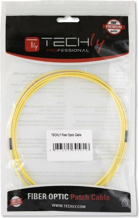 Immagine prodotto Techly Cavo fibra ottica SC/LC 9/125 Monomodale 1 m OS2 (ILWL D9-SCLC-010) (1 m)