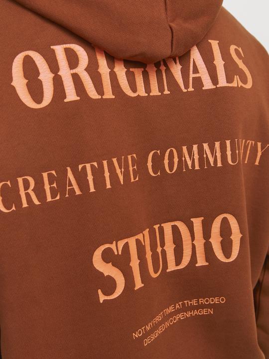 Actual product image Jack & Jones Joraustin Font Sweat Hood Styd Aw24 (XXL)