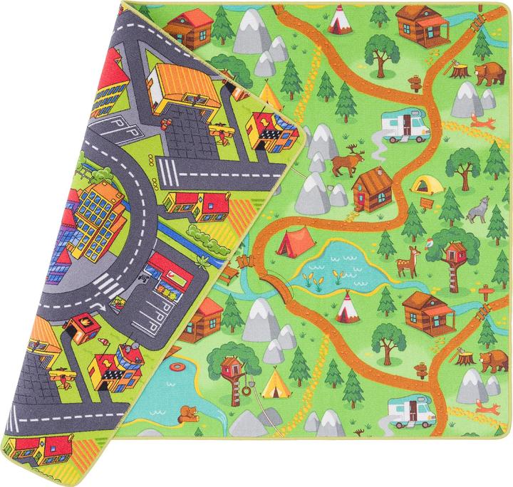 Actual product image Pergamon Strassenteppich Beidseitig Strassenlandschaften (80 x 200 cm)