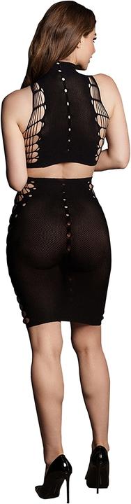 Produktbild Le Désir Kala XXXVII - Two Piece with Turtleneck, Crop Top and Skirt - One Size (One Size)