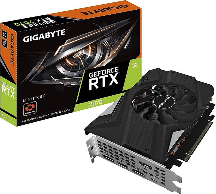 Actual product image Gigabyte GeForce RTX 2070 Mini ITX (8 GB)