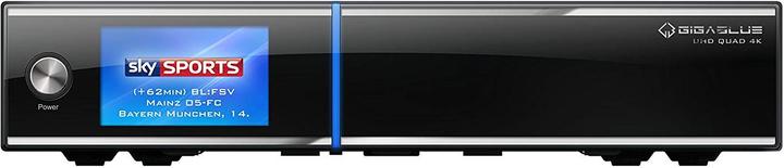 Actual product image GigaBlue UHD Quad 4K (2 GB, DVB-S2, CI Shaft)