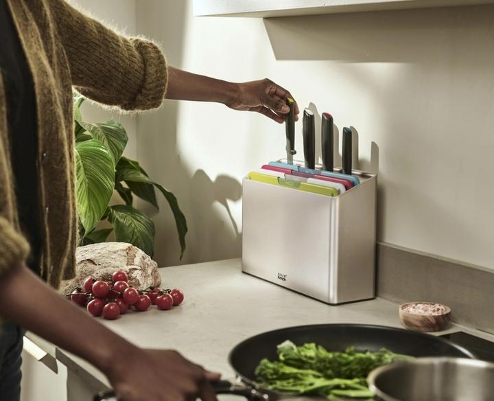 Actual product image Joseph Joseph Knife and chopping board set Folio Icon Plus 8pcs.