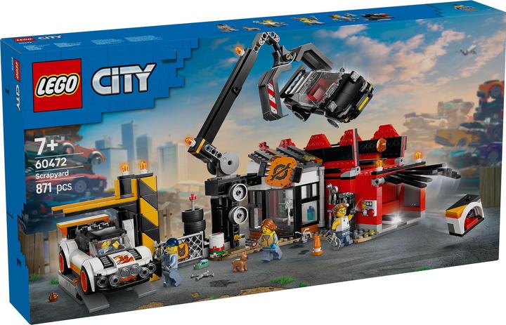 Immagine prodotto LEGO Schrottplatz mit Autos (60472, LEGO City)