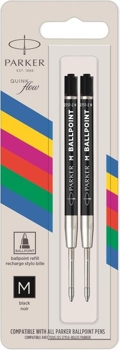 Produktbild Parker Pen Quinkflow (Ersatzmine, Schwarz, 1 mm)
