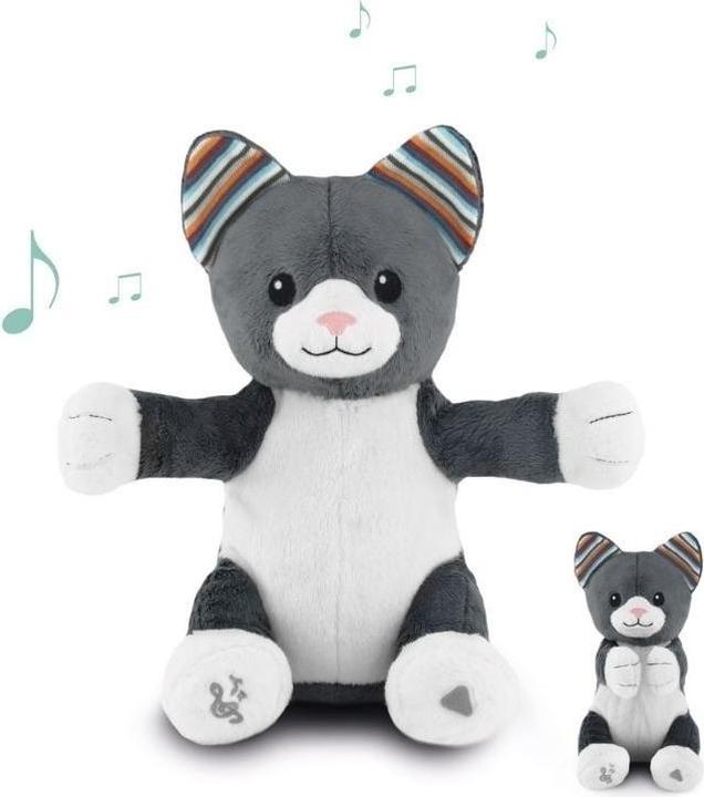 Produktbild ZaZu klatschendes Kuscheltier mit Gesang Chloe die Katze (30 cm)