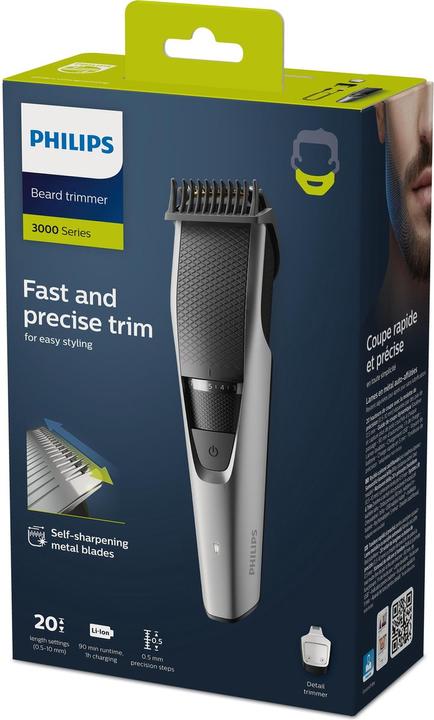 Produktbild Philips Series 3000 - BT3239/15 - Baardtrimmer - Zilver