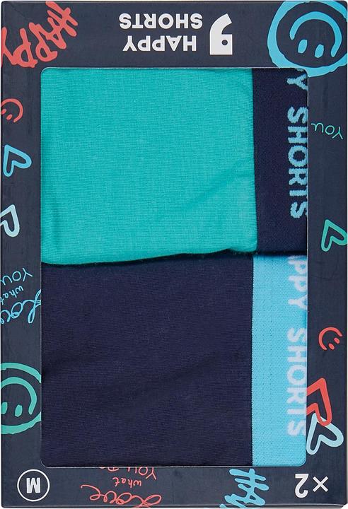 Image du produit Happy shorts Retro Boxer Jersey (M, lot de 2)