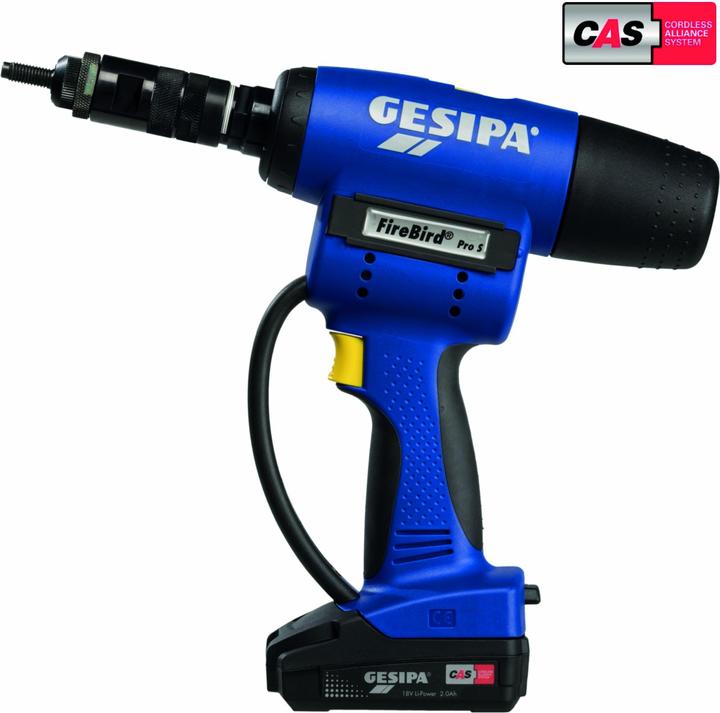 Immagine prodotto Gesipa FIREBIRD PRO S GoldEdition con 1 batteria e caricabatterie in L-Boxx
