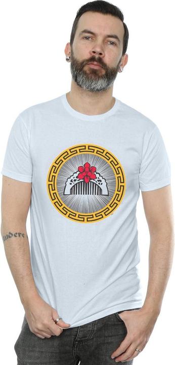 Actual product image Disney Mens Mulan Movie Flower Comb T-Shirt (S)
