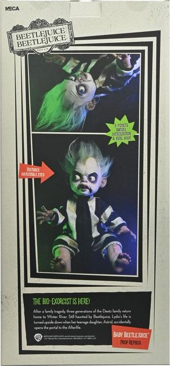 Actual product image Neca Beetlejuice Beetlejuice Prop Replica 1/1 Baby Beetlejuice Doll 49 cm