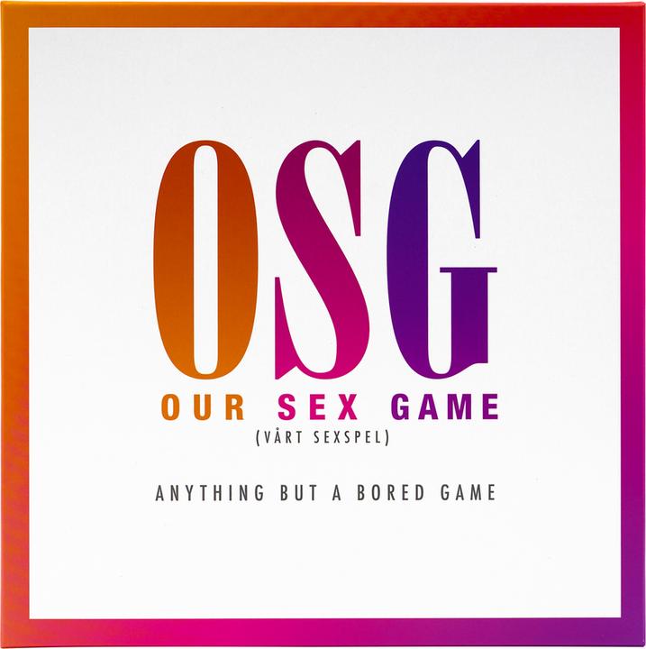 Actual product image Creative Conceptions Our Sex Game - Sexy Board Game Swedish (Board game)