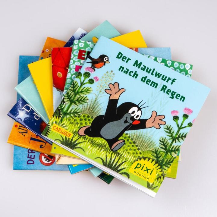 Produktbild Die beliebtesten Bilderbuch-Helden bei Pixi, 8 Hefte (Deutsch, Laura u a Leintz, Michael Ende, 2018)