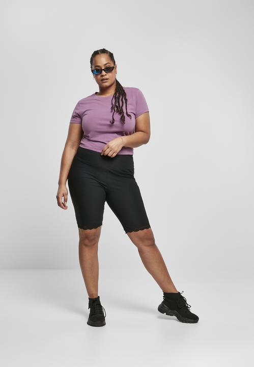 Actual product image Urban Classics Ladies Stretch Jersey Cropped Tee (L)
