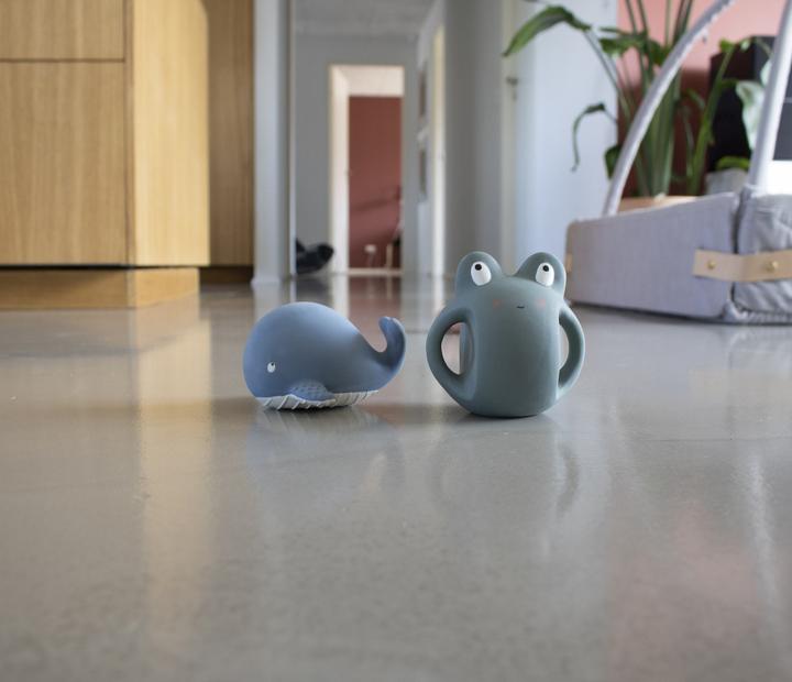 Produktbild Filibabba Beissring - Frey der Frosch Moss Green