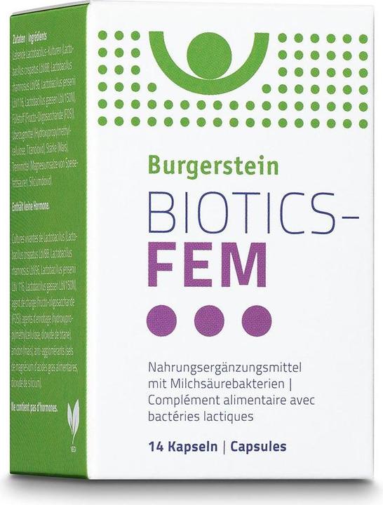 Burgerstein Biotics Fem (14 Stück, Kapseln, 24 g)