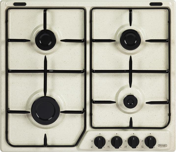 Immagine prodotto De'Longhi DeLonghi SF 46 ASV piano cottura Sabbia Da incasso Gas 4 Fornello(i)