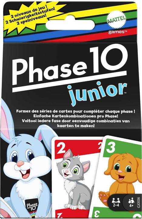 Mattel Games Phase 10 Junior (Multilingual)
