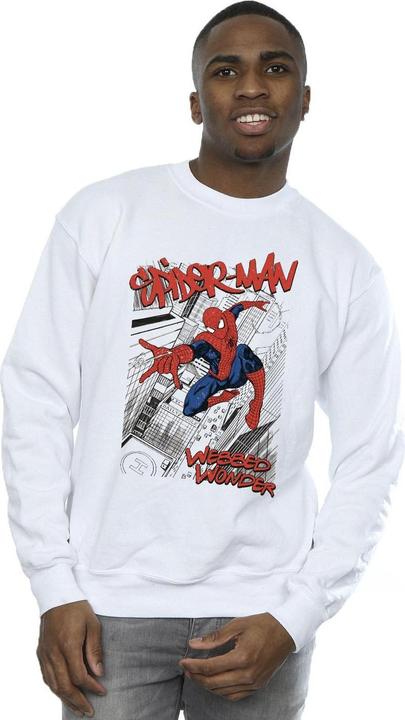 Image du produit - Sweat SPIDER-MAN SKETCH CITY - Homme (XL)