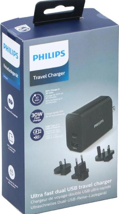 Actual product image Philips Travel charger 230V DLP2621T04