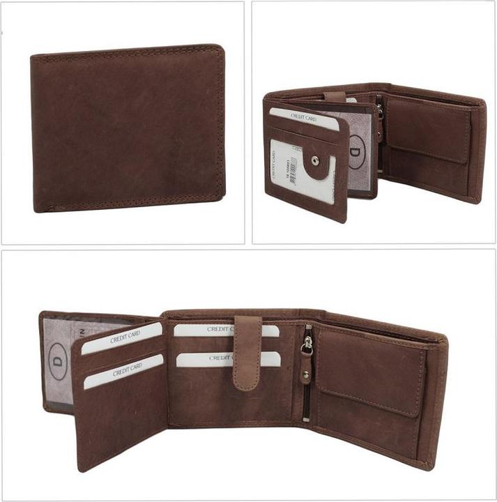 Produktbild Piace Molto Magnum - Wallet Men RFID Lining Brown
