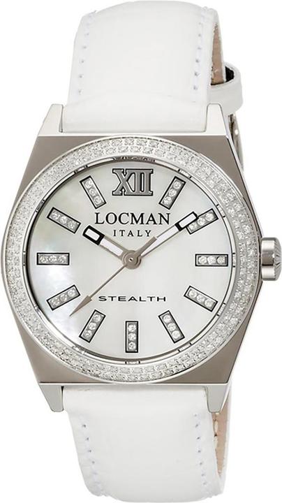 Locman Italy Damenuhr Stealth mit 153 Diamanten 1,76 ct. Ref. 0204 (Analoguhr, 33 mm)