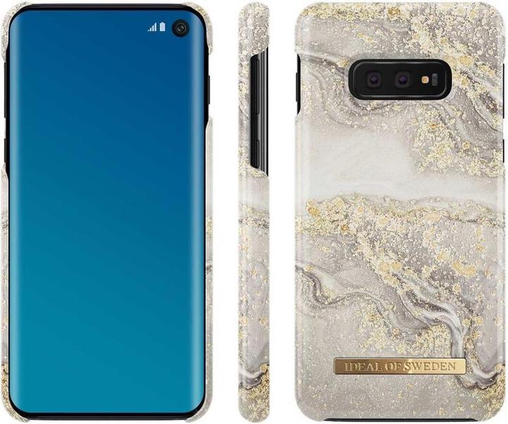 Actual product image iDeal Of Sweden Sparkle Greige Marble (Samsung Galaxy S10e)