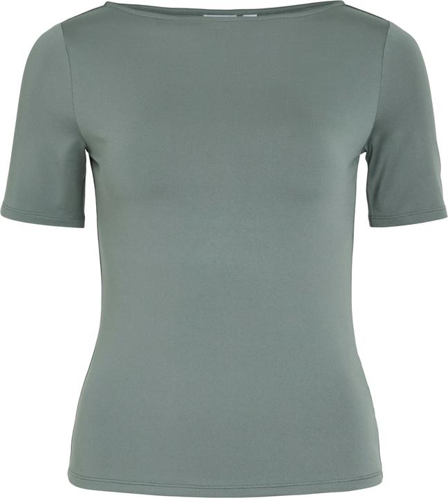 Actual product image Vila Boat-neck top with short sleeves (S)