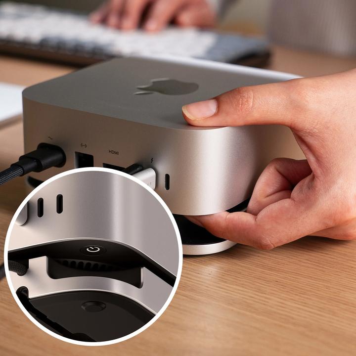 Produktbild Satechi Mac Mini M4 Stand & Hub with SSD Enclosure (USB-C, 5 Ports)